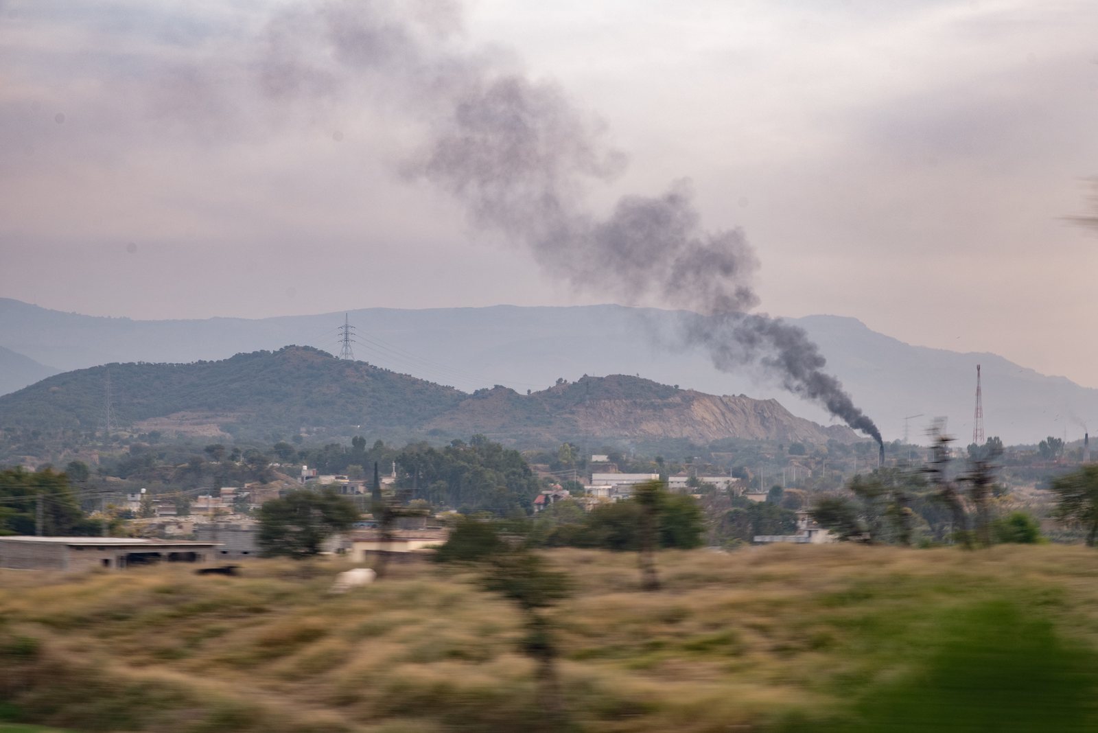 Brick kiln emissions across the valley