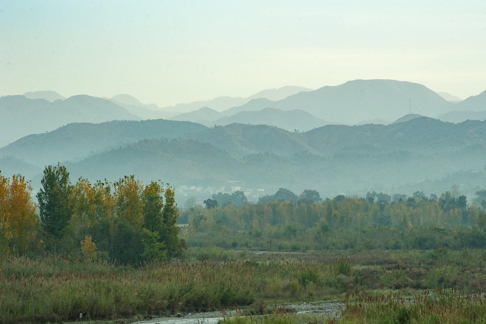 Irrigated farmland under a climate-smart scheme